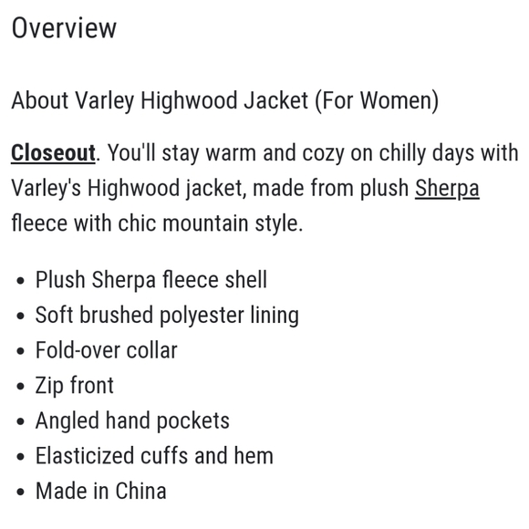 Varley Highwood Jacket - Picture 12 of 12